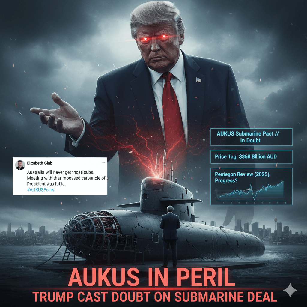 AUKUS in Peril: Trump Casts Doubt on Submarine Deal