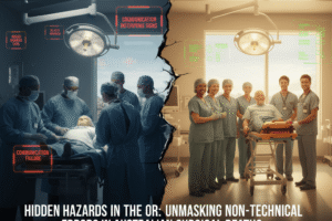 An Australian surgical team at work. Research shows non-technical factors such as communication and decision-making play a major role in preventable surgical deaths.