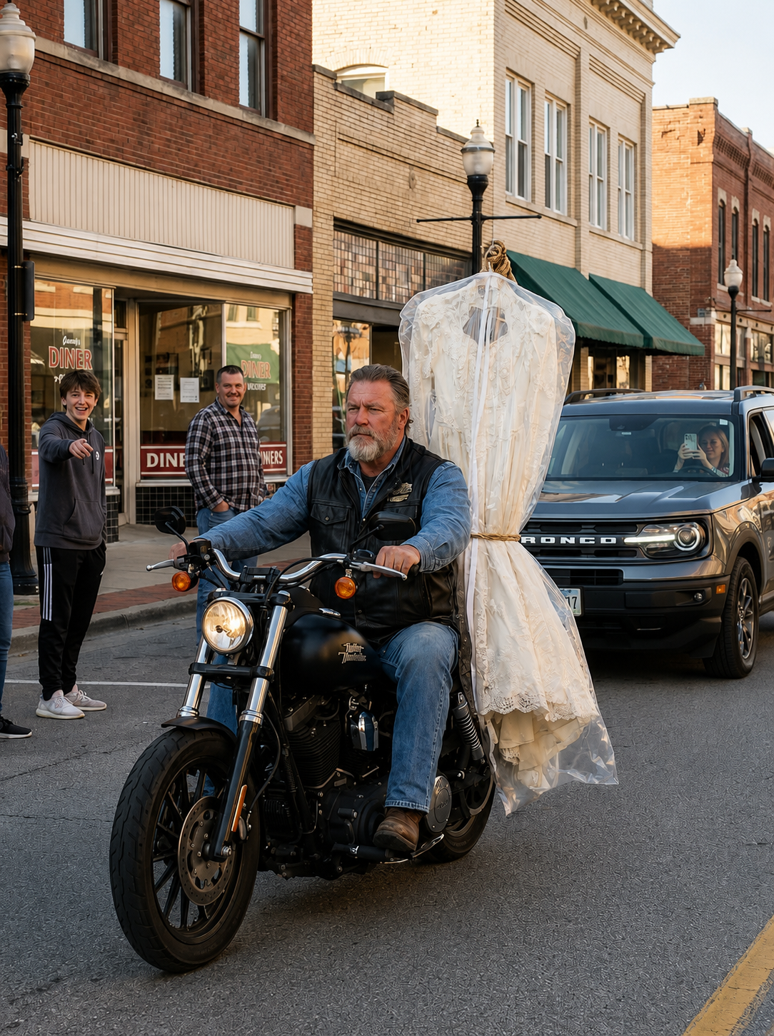 Why This Biker Rode Through Town With A Wedding Dress Behind His Harley 1 ChatGPT Image Jun 10 2026 04 33 28 PM